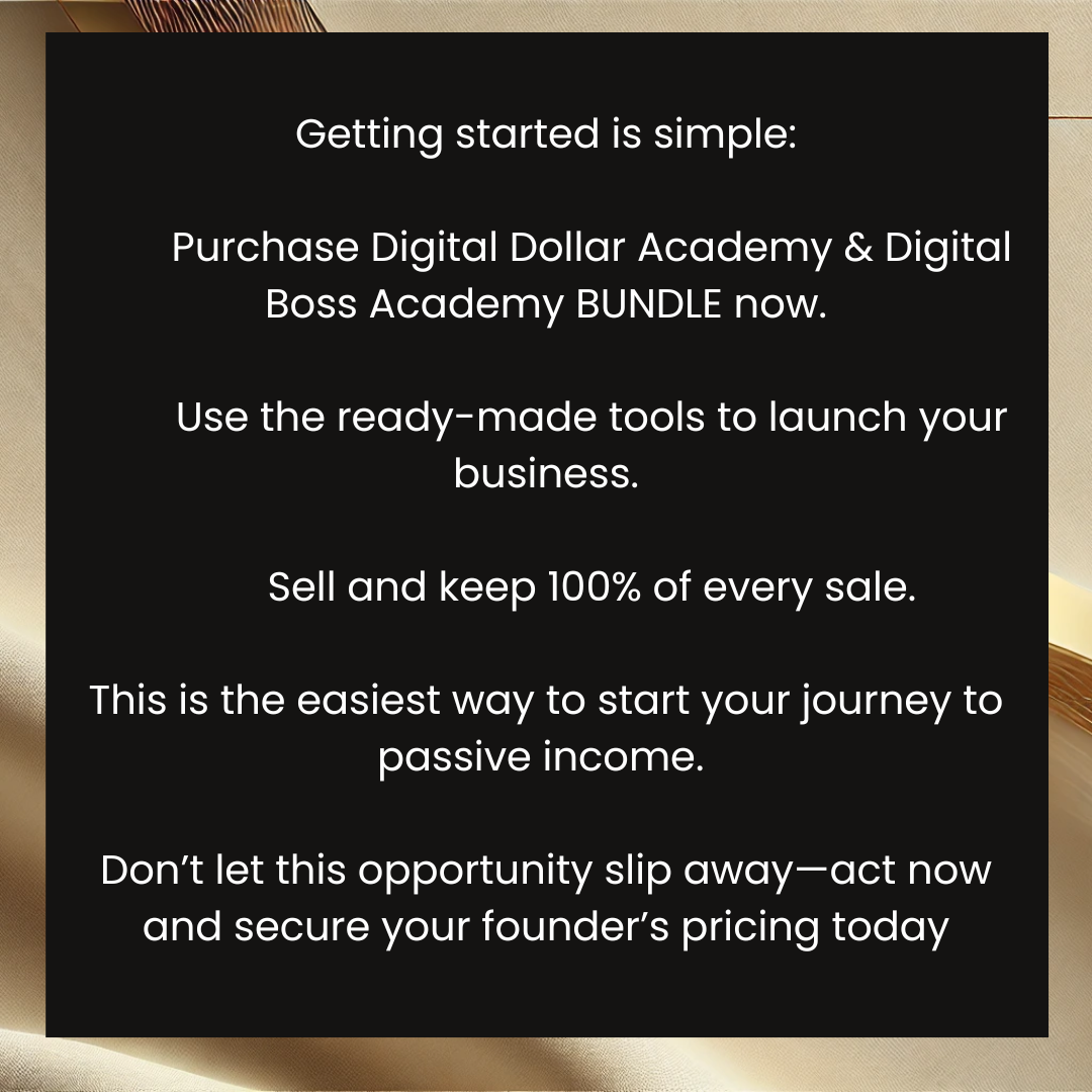 🚀 Digital Boss Academy Vol. 1 + 💻 Digital Dollar Academy
