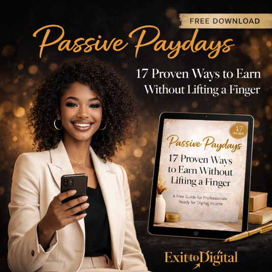 FREE DOWNLOAD | 17 Ways to Earn Without Lifting a Finger