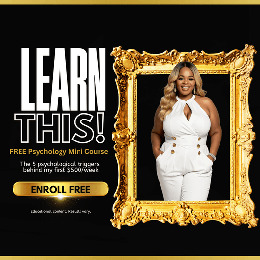 FREE Psychology Mini Course: The $500/Week Shift