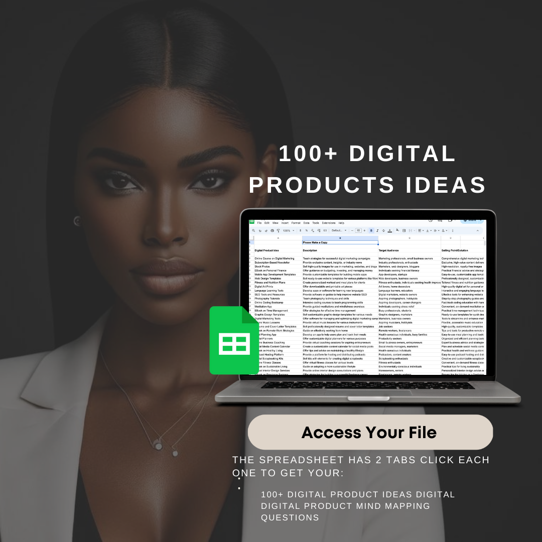 100 Profitable Digital Product Ideas to Kickstart Your Online Business